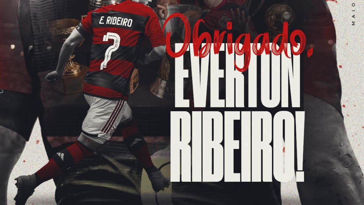 DESPEDIDA OFICIAL! VEJA O ÚLTIMO ADEUS DO FLAMENGO PARA EVERTON RIBEIRO